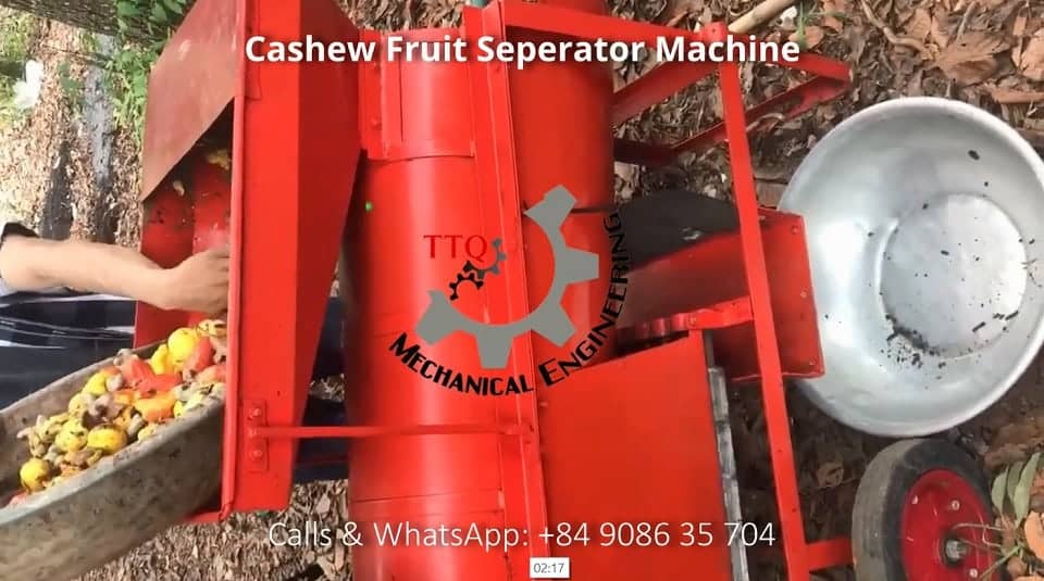 cashew harvesting machine